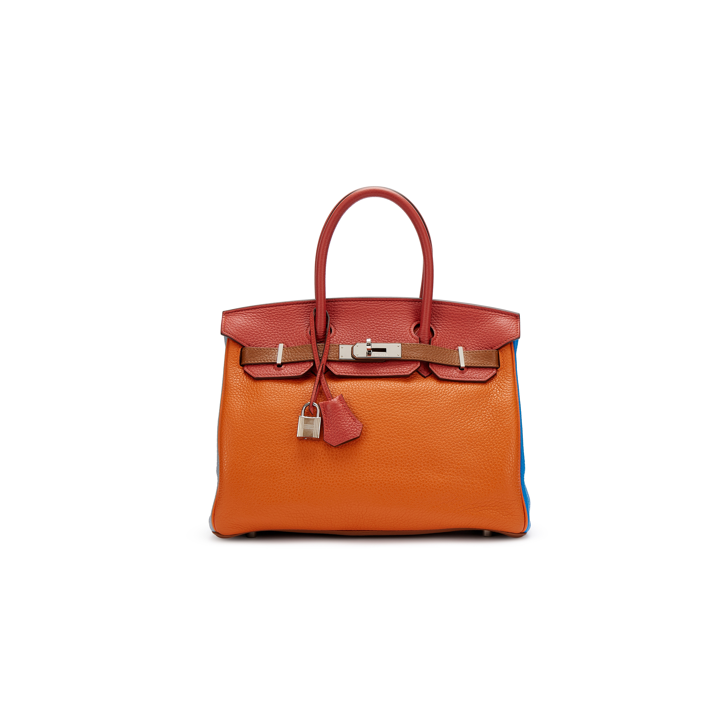 HERMES MASTER BIRKIN 30 TOGO PALLADIUM HARDWARE (30*22*16cm)